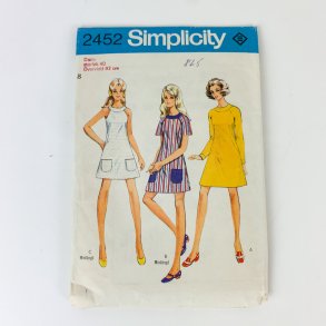Vintage Simplicity kjolem�nster 2452