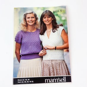 Vintage Mam�sell strikkeopskrift
