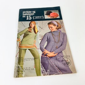 Vintage strikkeh�fte nr. 15