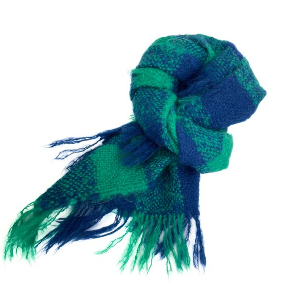 Stort ternet retro mohairt�rkl�de