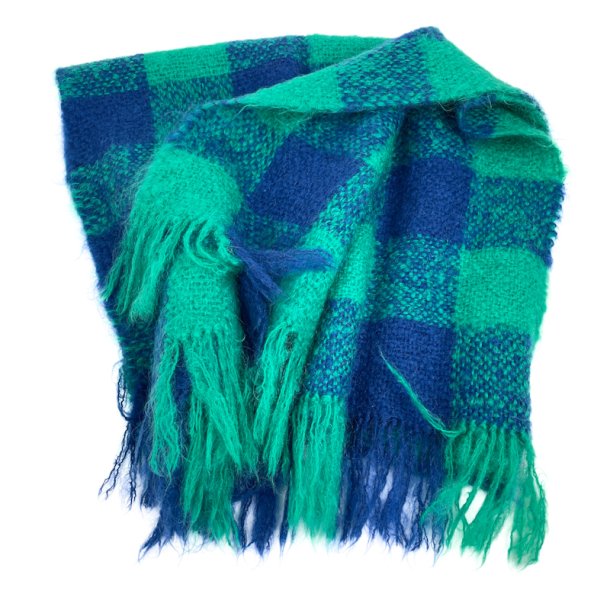 Stort ternet retro mohairt�rkl�de