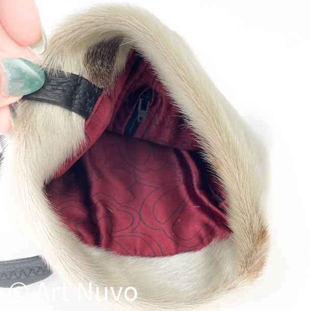 Vintage muffe i s�lskind