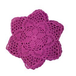 Ti m�rk pink retro melleml�gsservietter