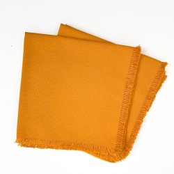 Fire gule retro mundservietter