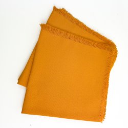 Fire gule retro mundservietter