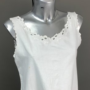 Hvid vintage natkjole