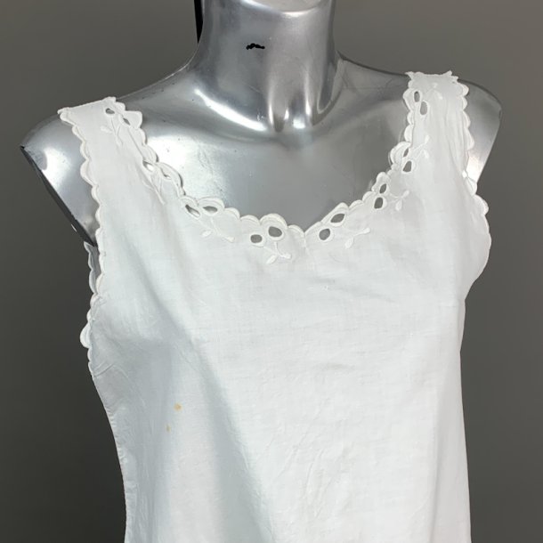 Hvid vintage natkjole