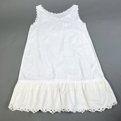  Vintage hvid natkjole S