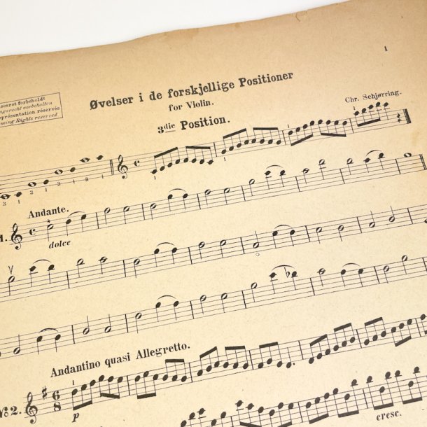 Antikke violin�velser Schi�rring