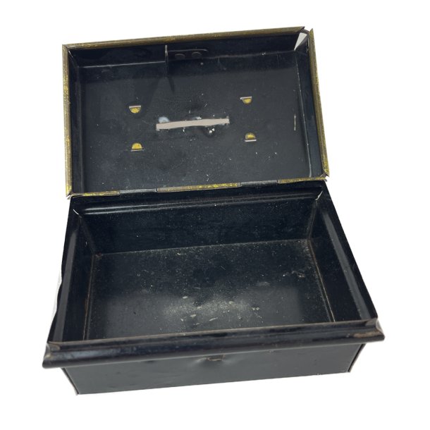 Vintage bliktin sparebsse