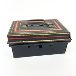 Vintage bliktin sparebsse