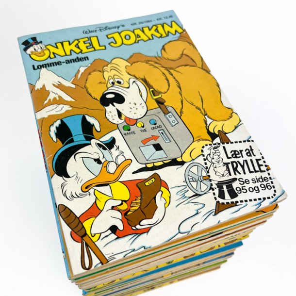 Onkel Joakim retro 1984 nr. 1-26
