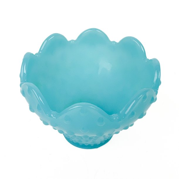 Turkis vintage opalglassk�l