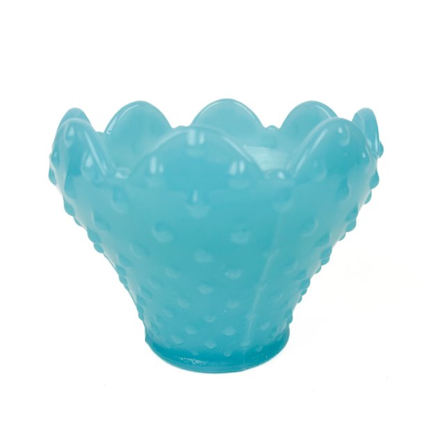 Turkis vintage opalglassk�l