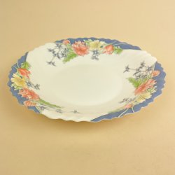 Blomstret retro Luminarc dyb tallerken