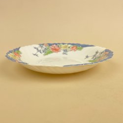 Blomstret retro Luminarc dyb tallerken