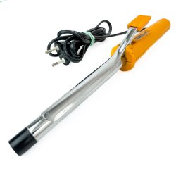 Retro Lockenstab in Orange