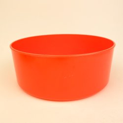Orange retro r�resk�l i plast