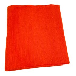 Orange strygefri retro dug 190cm