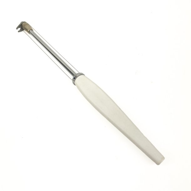 Hvid vintage ostesk�rer med tr�d