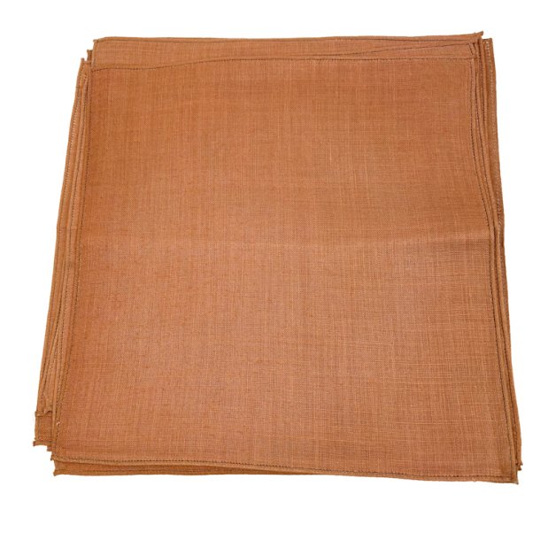 Otte brune vintage h�rservietter