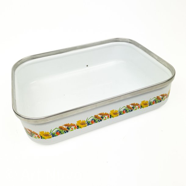 Flot retro emaljefad