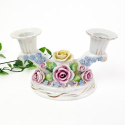 Vintage porcel�ns lysestage