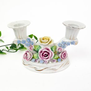 Vintage porcel�ns lysestage