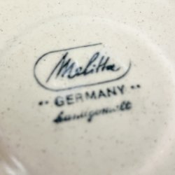 Vintage Melitta tekande