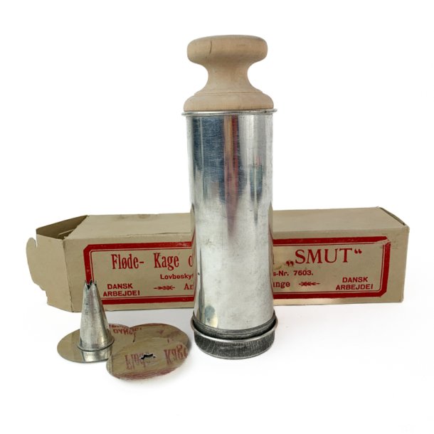 Vintage bollesprjte i original ske