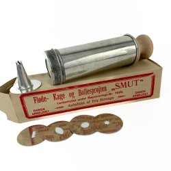 Vintage bollesprjte i original ske