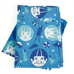 Bl�t retro babysenget�j