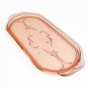 Rosa vintage rouladefad