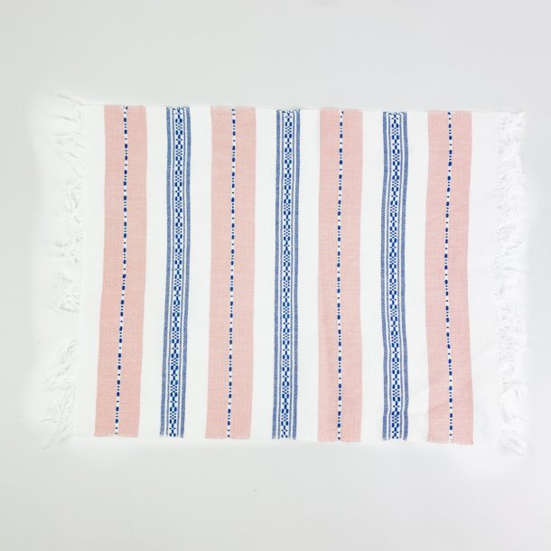 Pastellfarbene Retro Tablett-Serviette