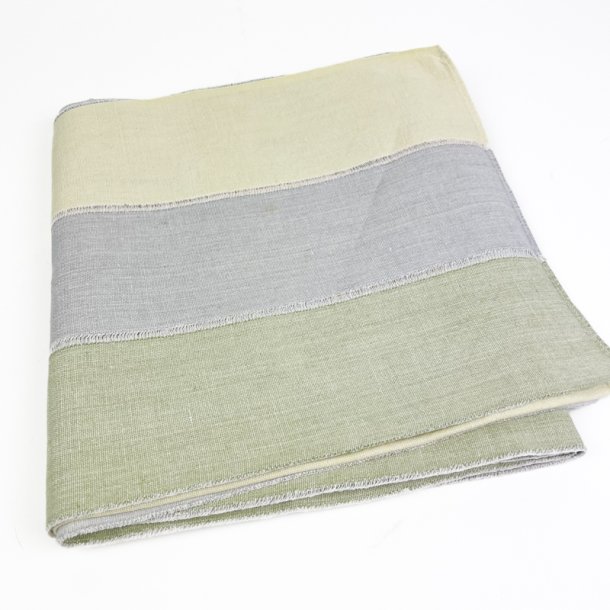 Pastel retro dug med striber � 200 cm