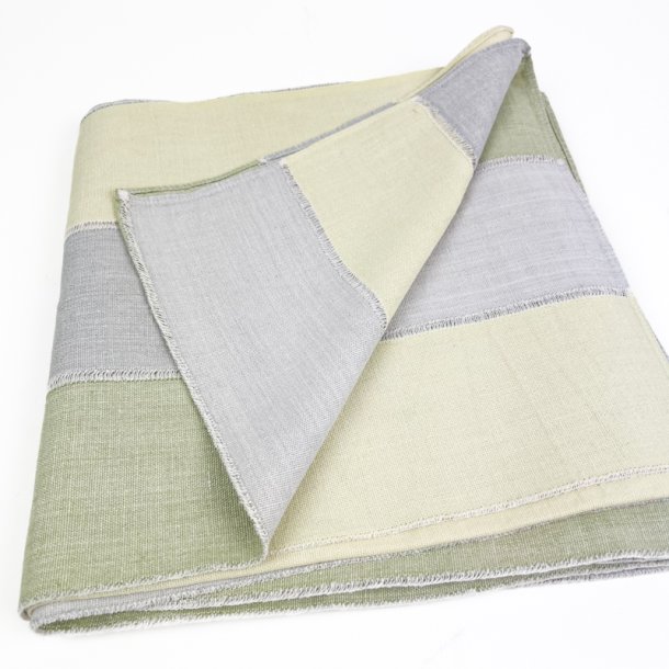 Pastel retro dug med striber � 200 cm
