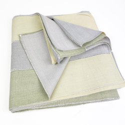 Pastel retro dug med striber � 200 cm