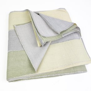 Pastel retro dug med striber � 200 cm