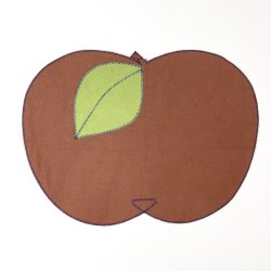 Stor retro patchwork-lap 