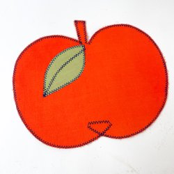 Roter Apfel-Applikation