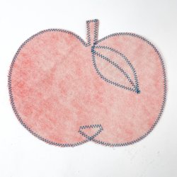 Roter Apfel-Applikation