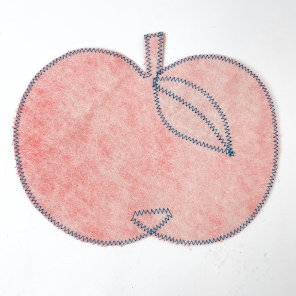 Roter Apfel-Applikation