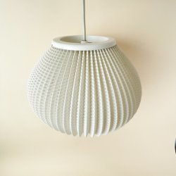 Lars Eiler Schi�ler lampe Pearl Shade fra 1960