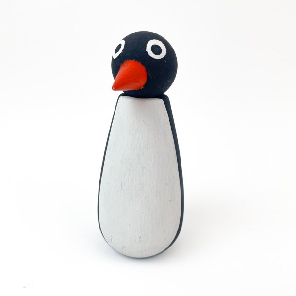 Vintage Holzfigur  Pinguin