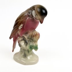 Tysk vintage porcel�nsfigur - fugl
