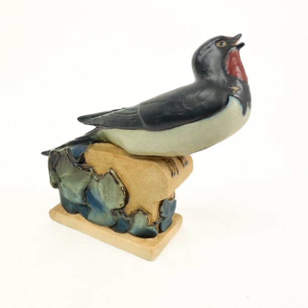 Vintage keramik fugl