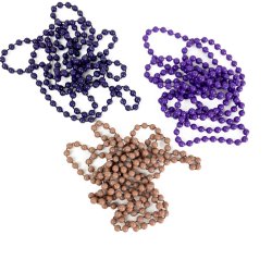 Tre lilla vintage perlek�der