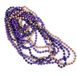 Tre lilla vintage perlek�der