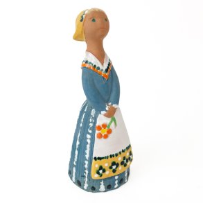 Vintage Keramikfigur eines Mdchen