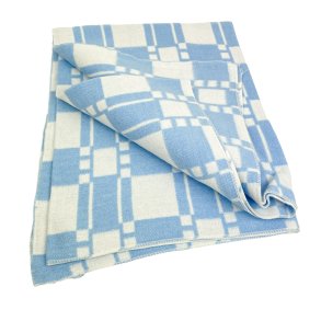 Bl�dt bl�t retro fleecebabyt�ppe